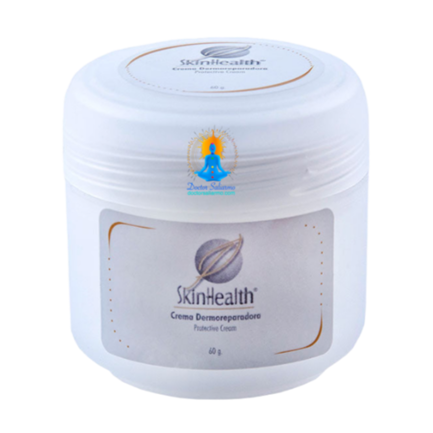 Crema Dermoreparadora regenera piel, protege de agresiones, antioxidante, cicatrizante, antiséptico y antiinflamatorio.
